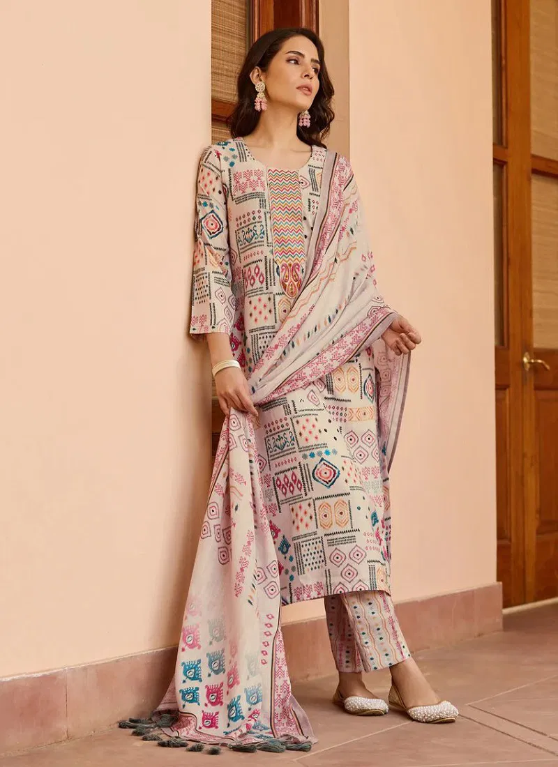 AK 269 Cotton Readymade Suit Kurti With Bottom Dupatta wholesale Online Catalog